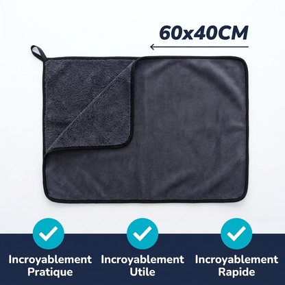 Lumpinioo – Paño de gasa para limpiar ventanas y puertas acristaladas (60 × 40 cm)