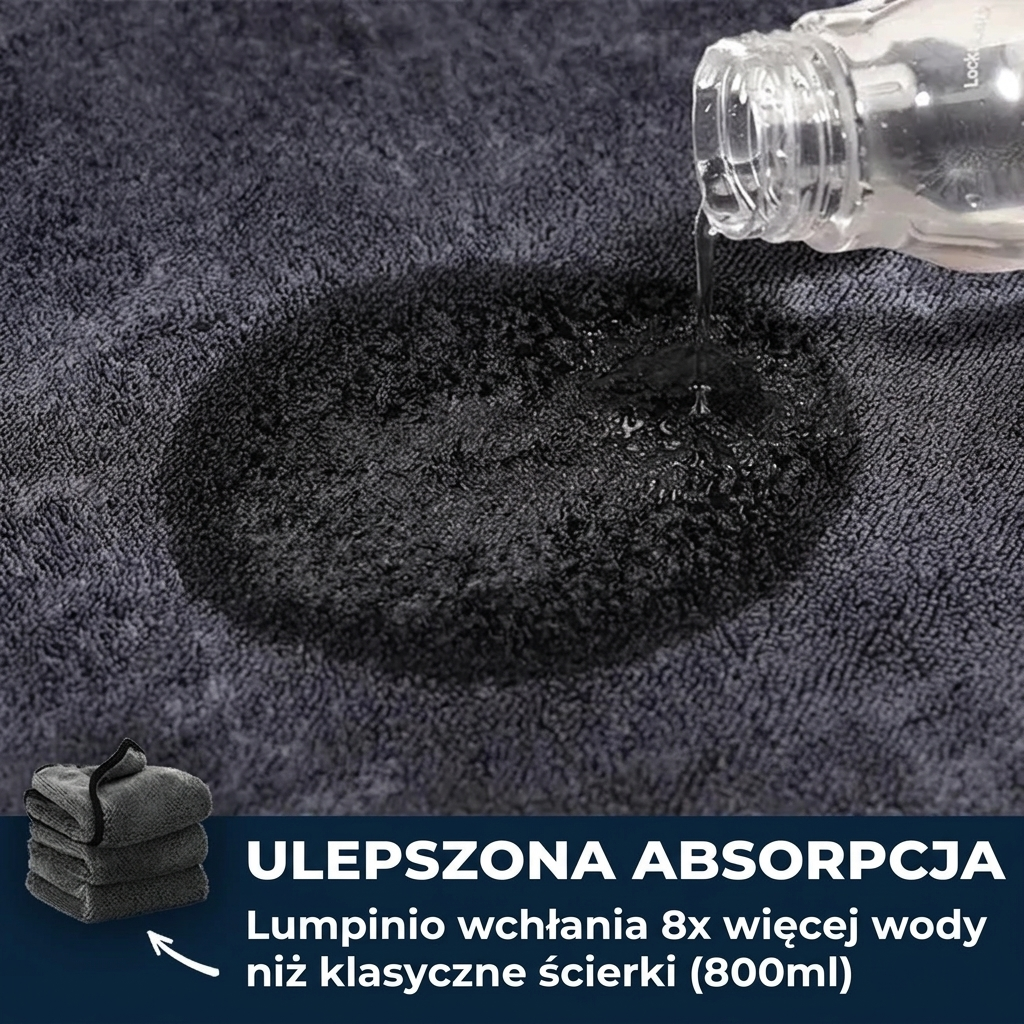 Lumpinio AutoClean – Ściereczka do czyszczenia samochodu XXL