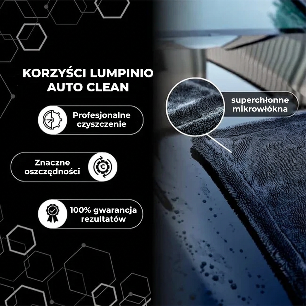 Lumpinio AutoClean – Ściereczka do czyszczenia samochodu XXL